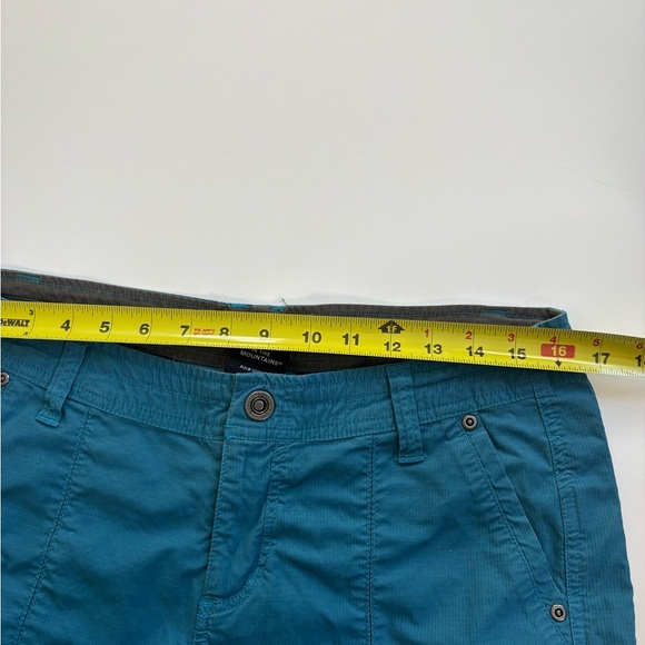 Kuhl Cropped Hiking Pants Size 12 Teal Blue - Picture 6 of 9